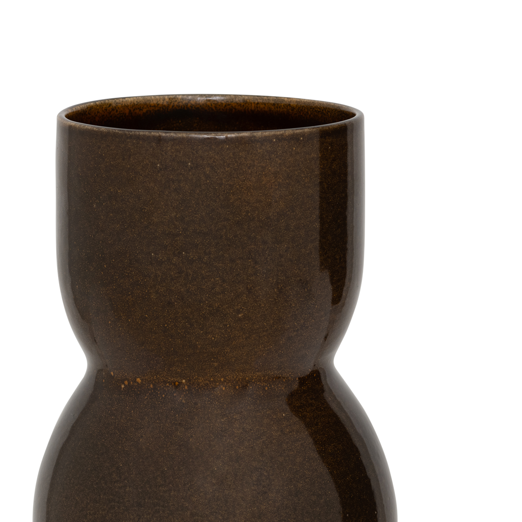 Vaas Noan in het centrum bruin