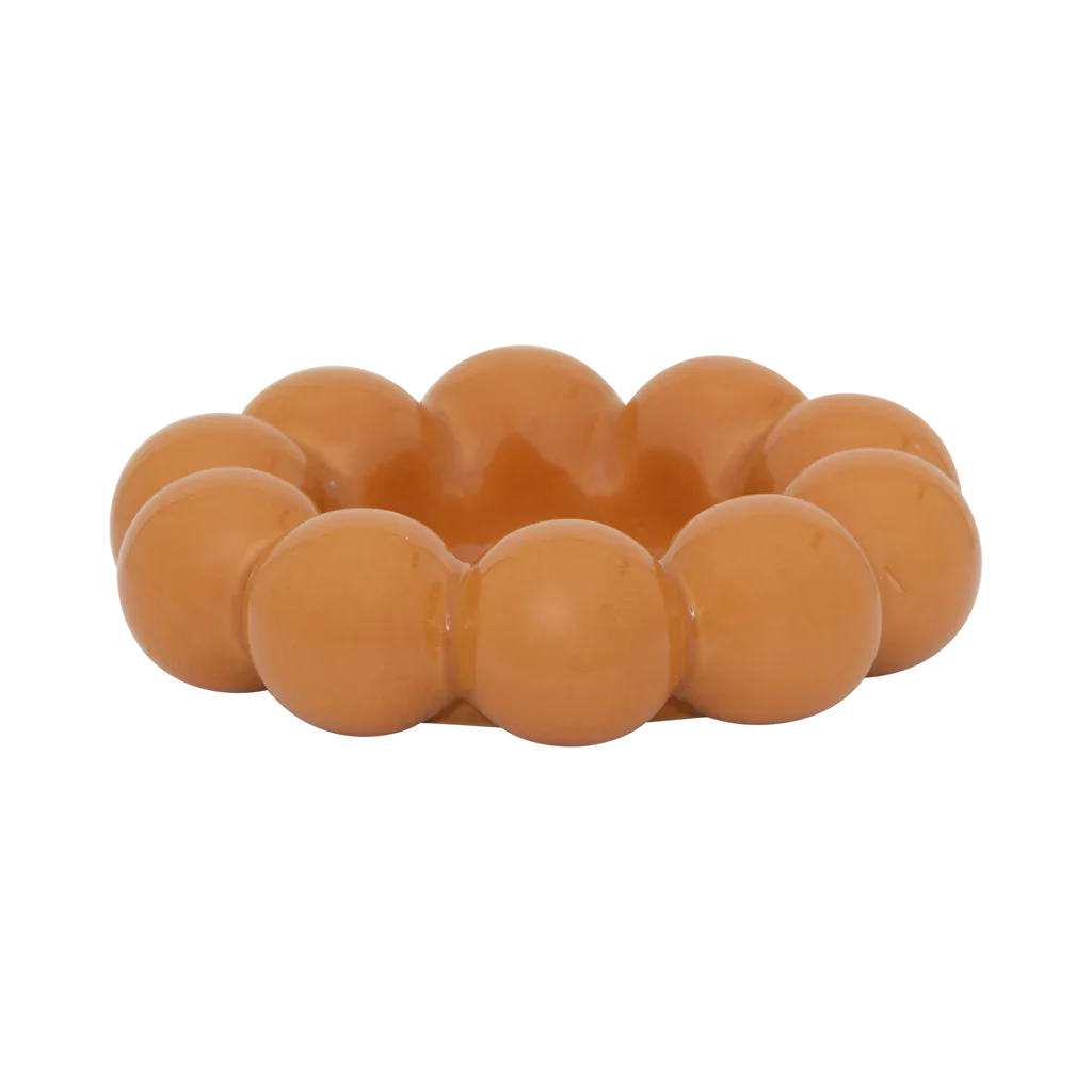 Kandelaar Talon, goud-oranje