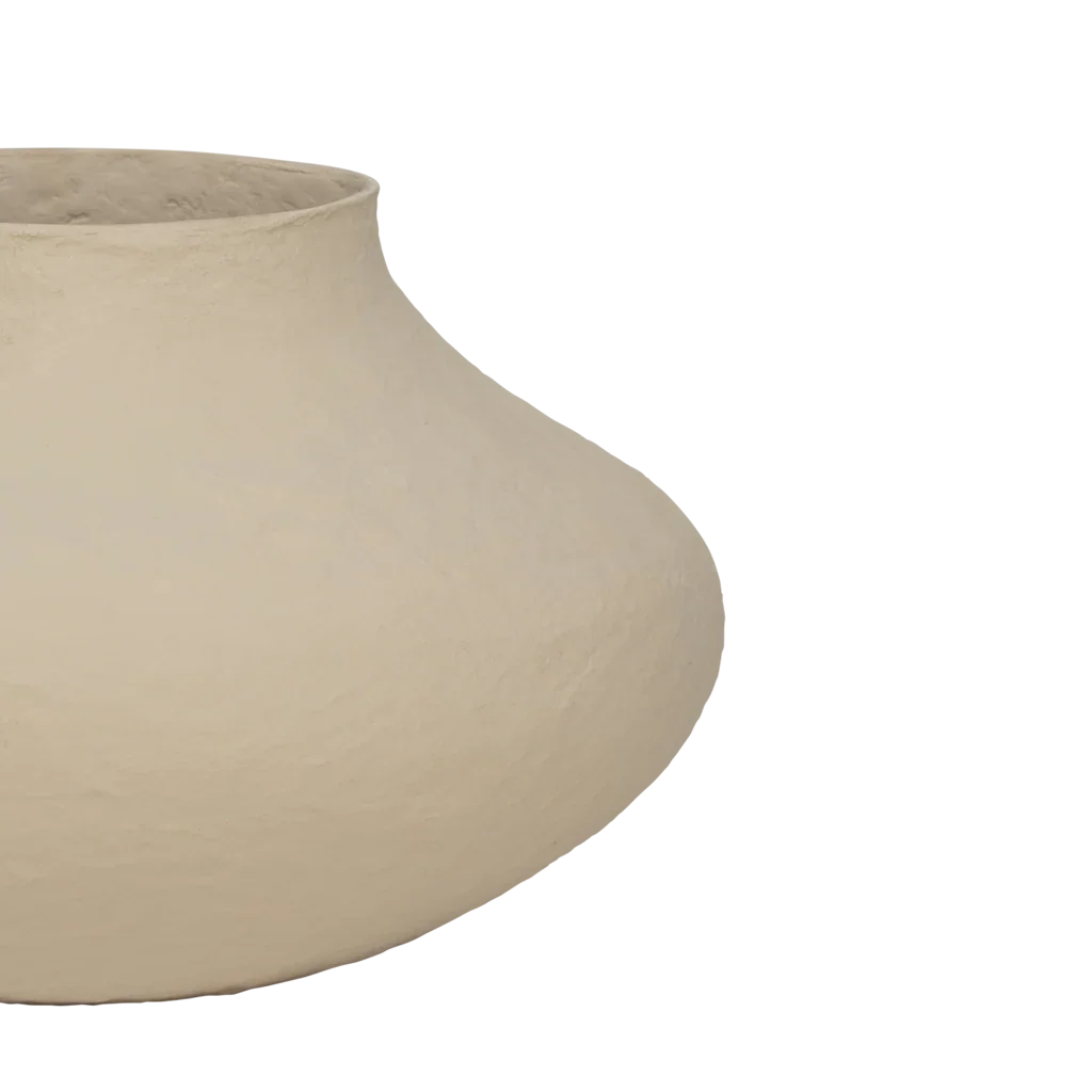 Decoratieve pot Vif, licht khaki