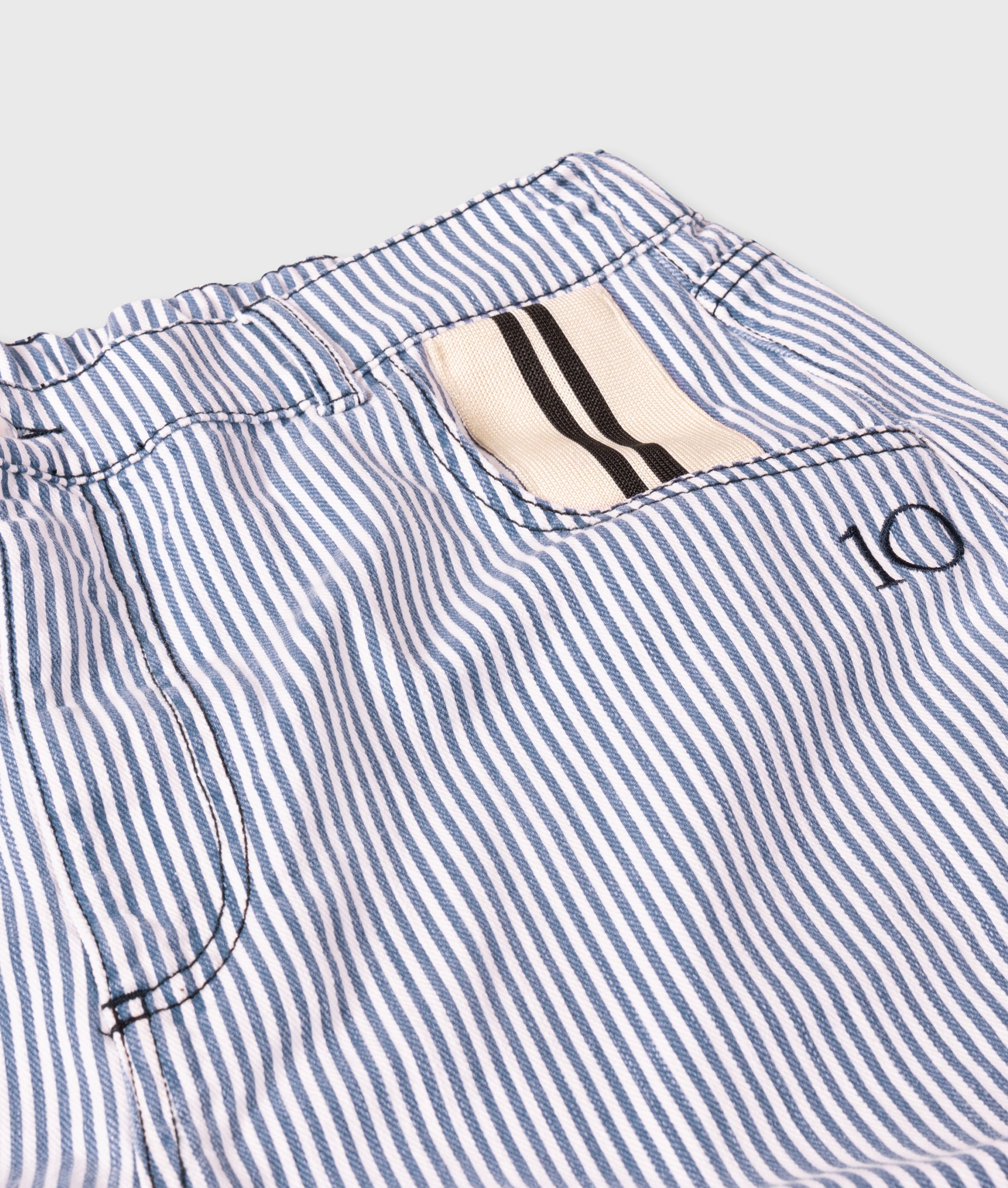 western pants stripes