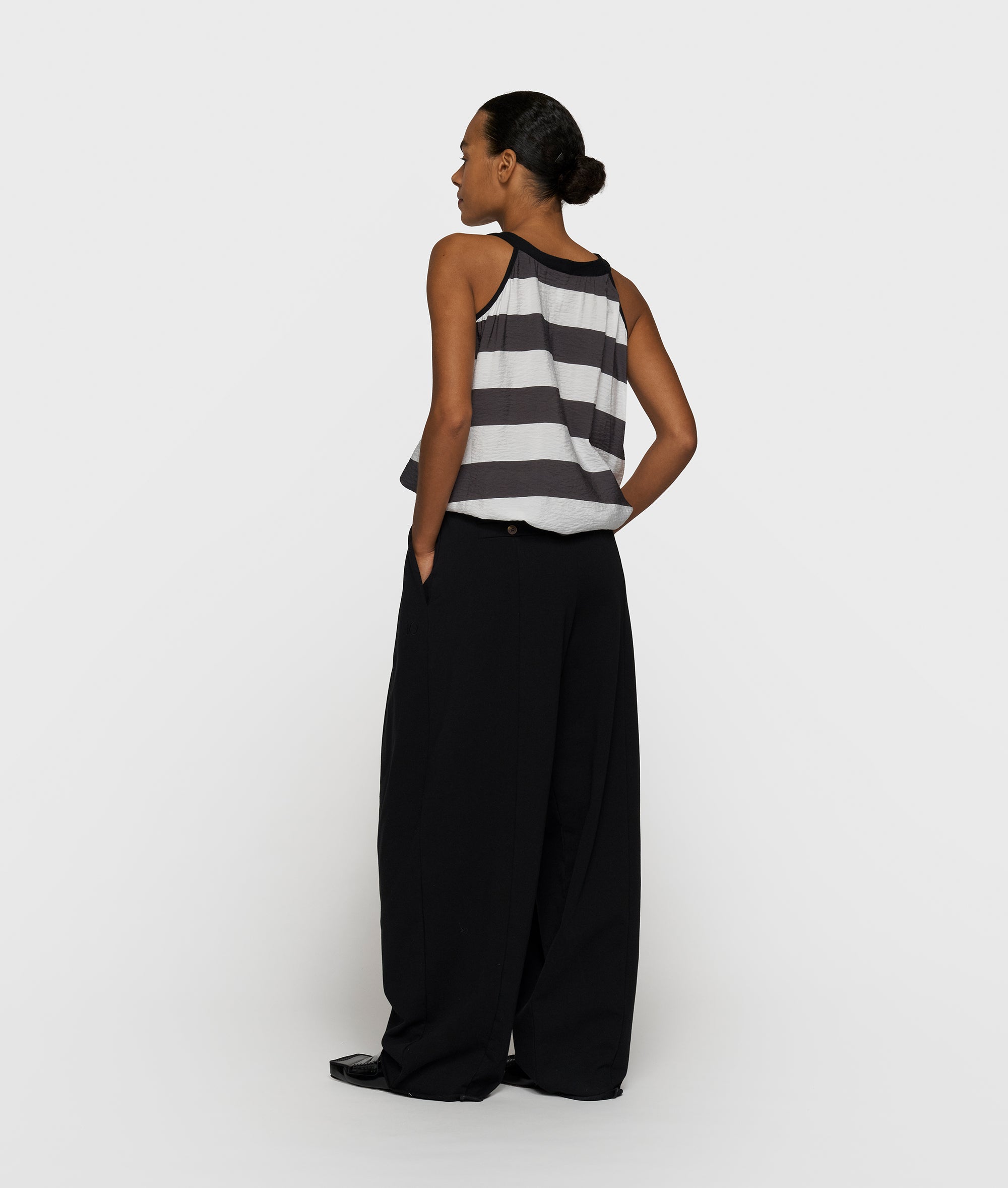 halter top stripes