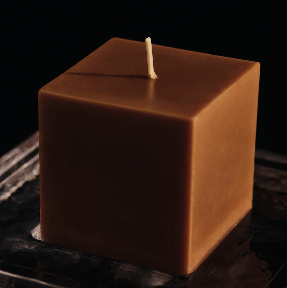 Burren Block Candle Bronze - small