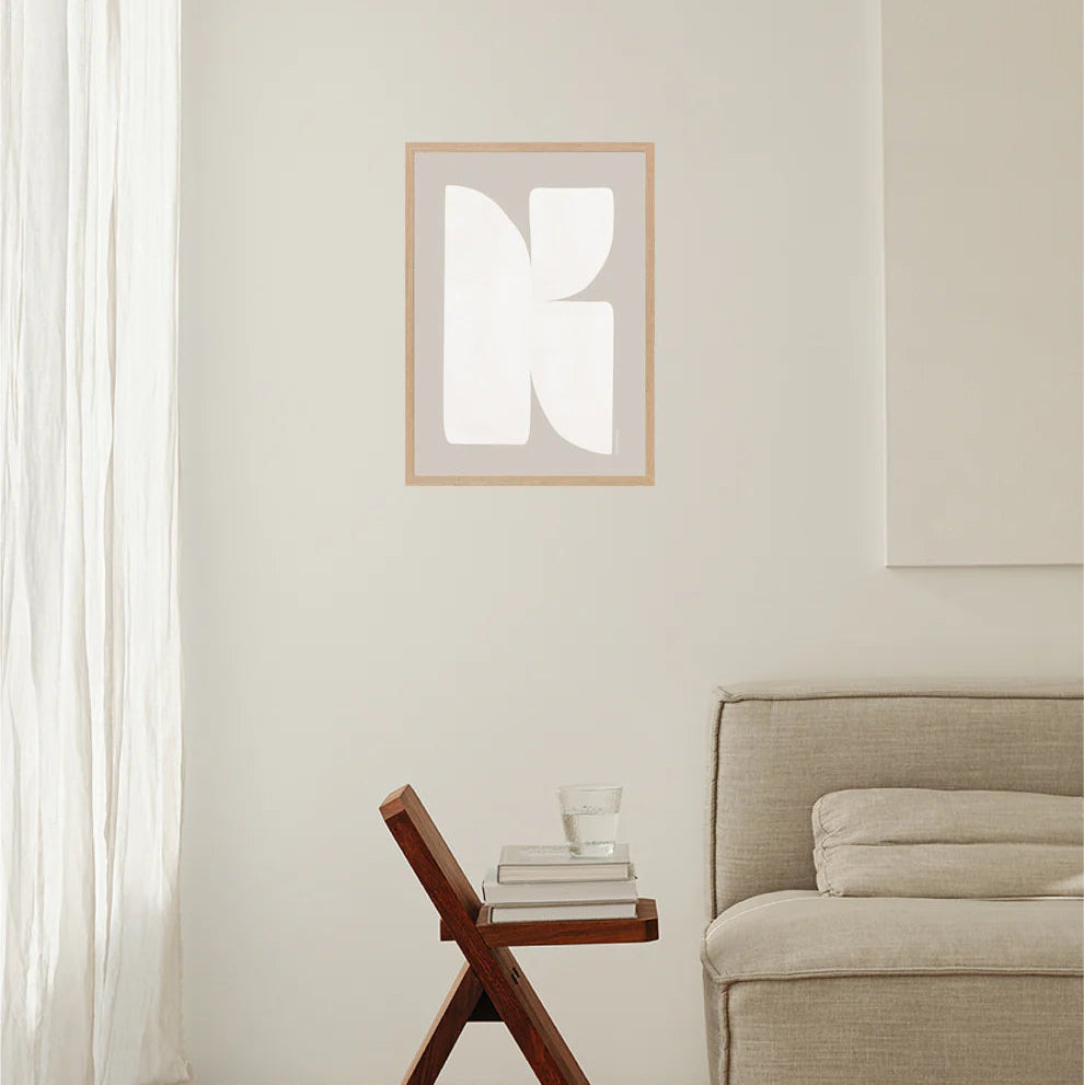 Arte Bohemio Poster | Beige