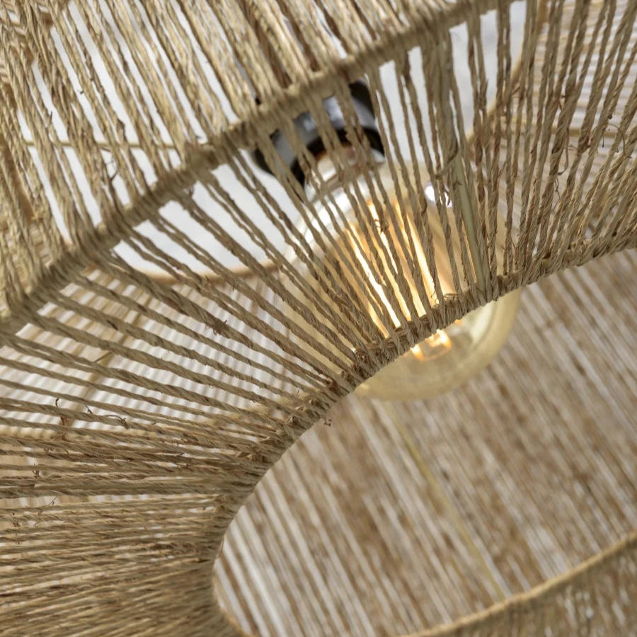 Vloerlamp Iguazu - Bamboe/Jute