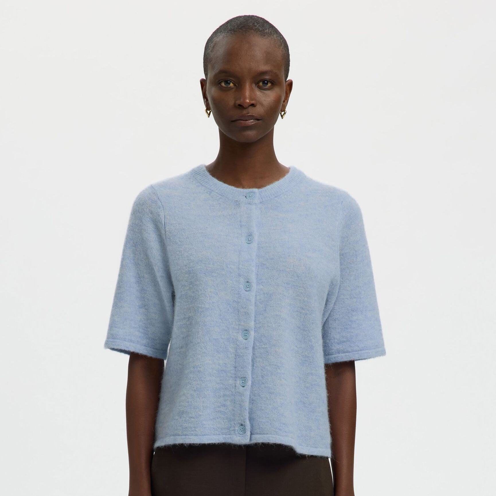 SLFLULU 2/4 KNIT CARDIGAN NOOS
