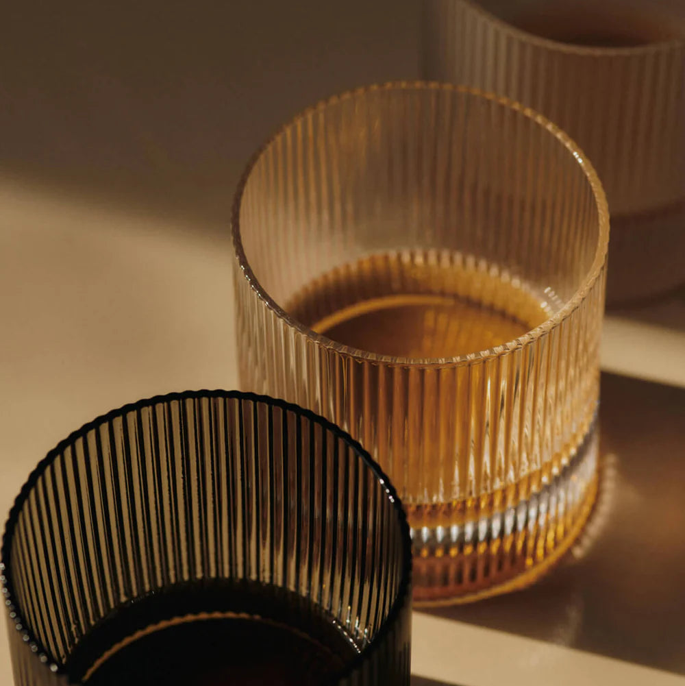Ripple Tumbler Glasses / Set of 2