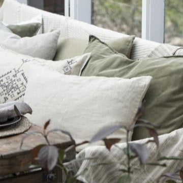 Kussenhoes ash grey 50x50cm