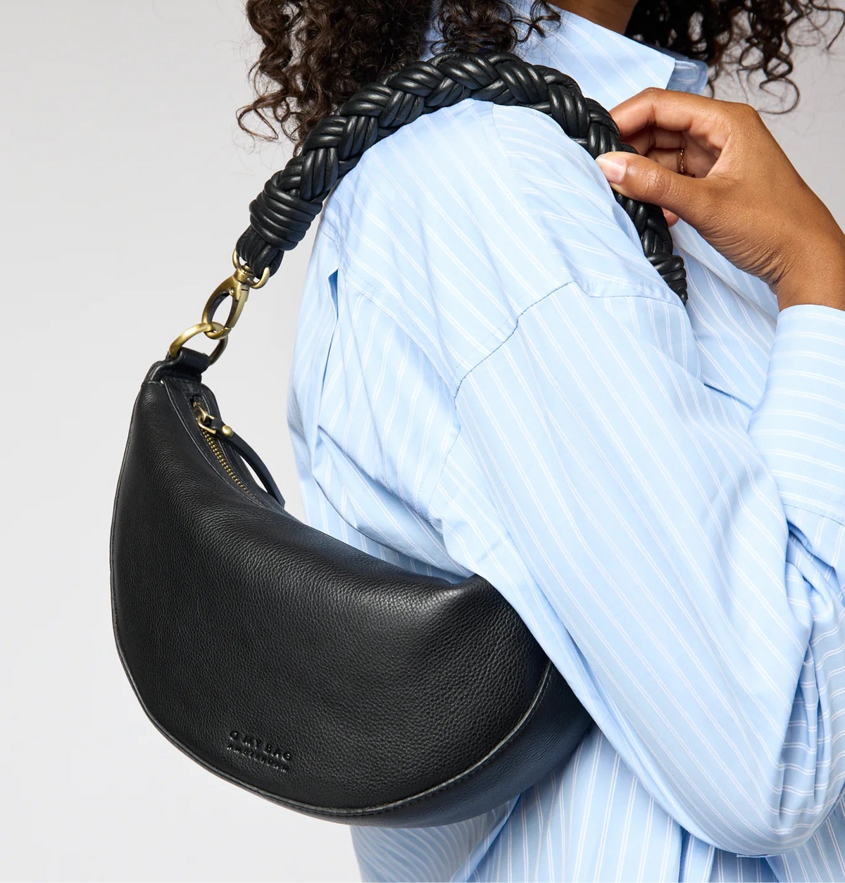Leo twisted Handle Bag