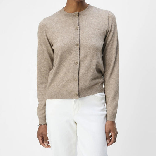 OBJTHESS L/S SHORT CARDIGAN NOOS