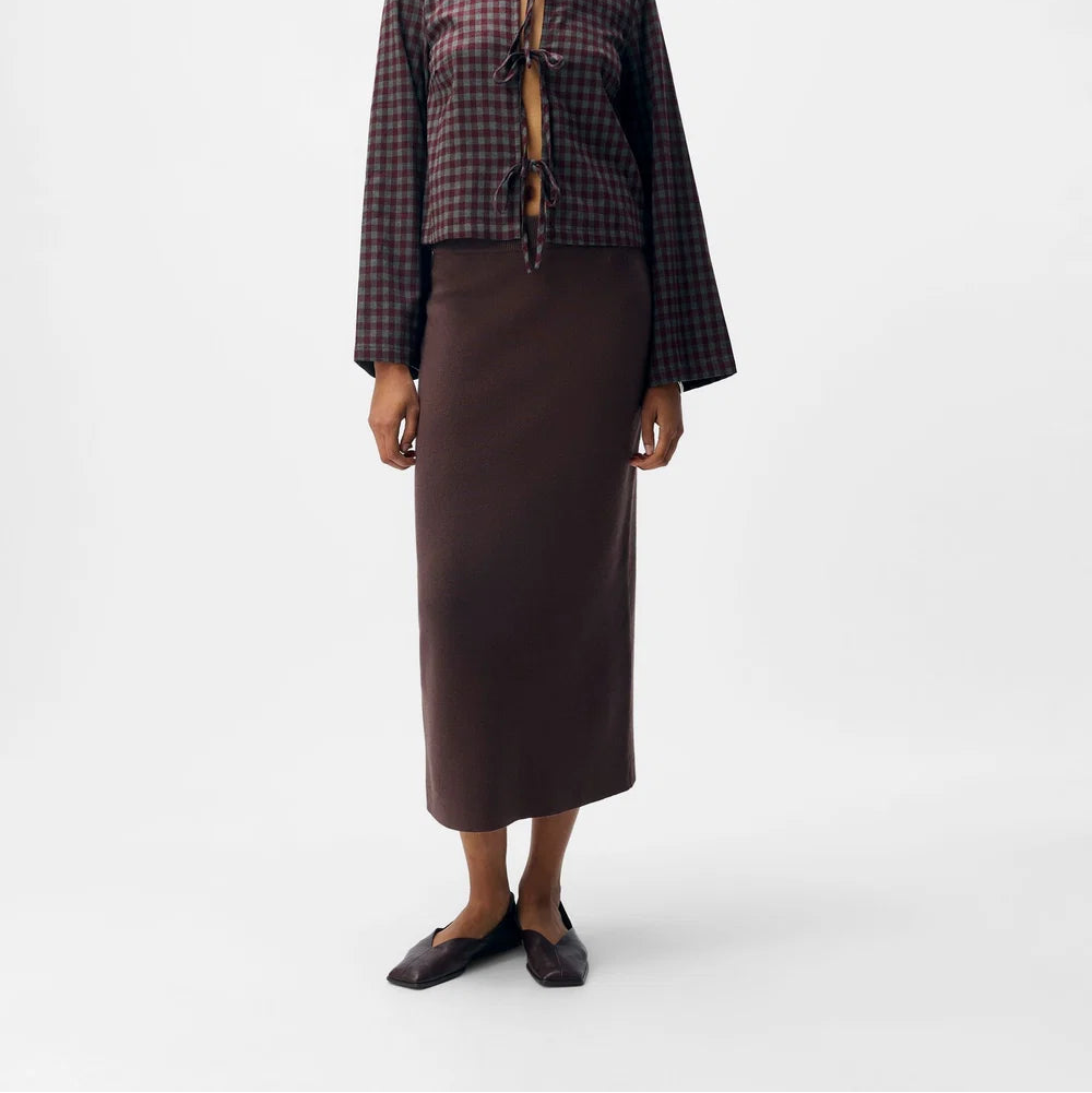 OBJREYNARD HW KNIT SKIRT NOOS