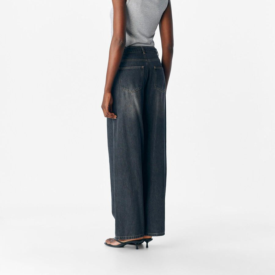 OBJROSIE MW WIDE JEANS NOOS