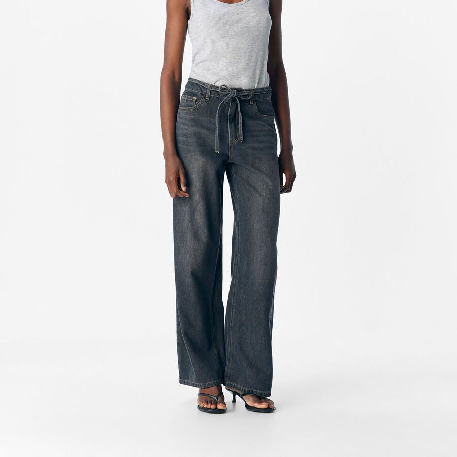 OBJROSIE MW WIDE JEANS NOOS