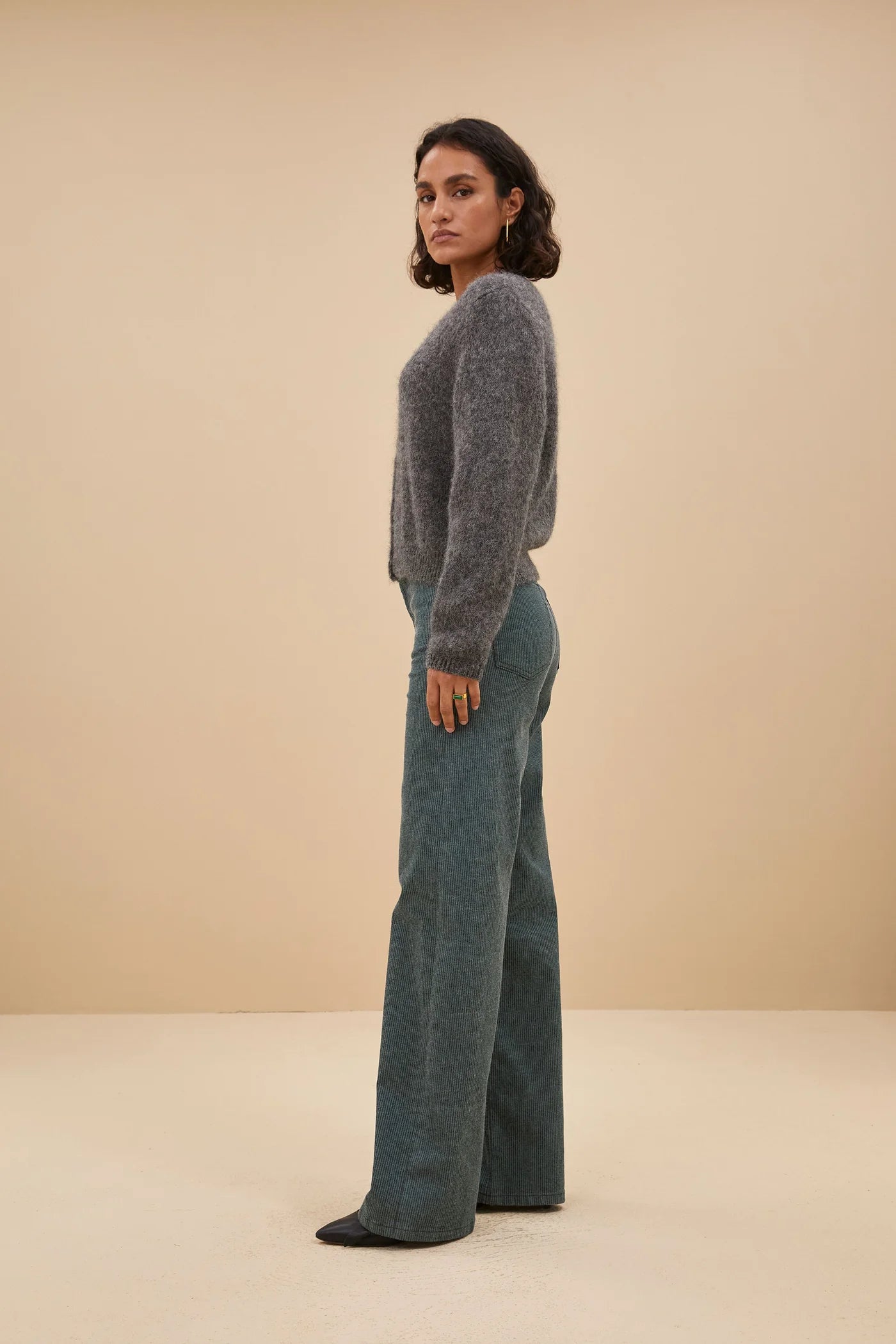 cleo natural cardigan