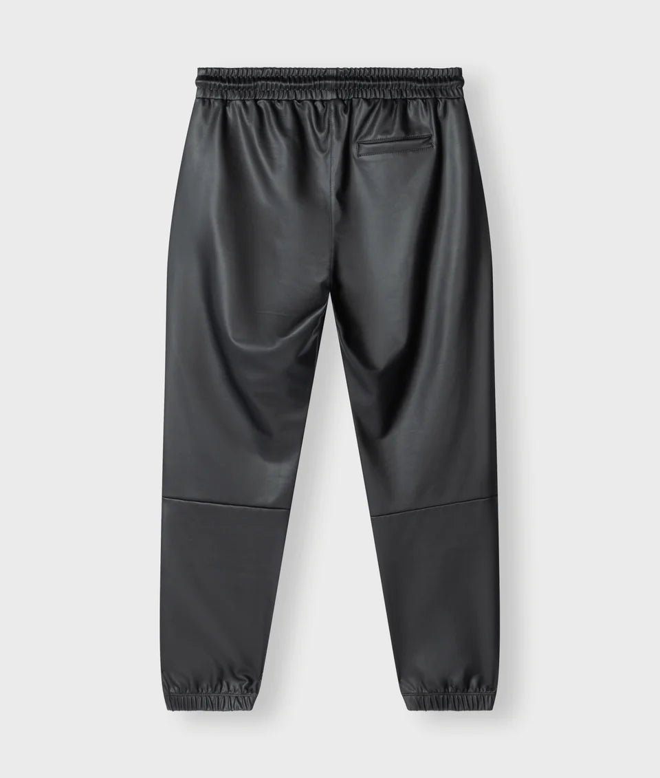 LEATHERLOOK CROPPED JOGGER