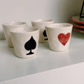 Load image into Gallery viewer, Queen of Hearts Espresso Cup
