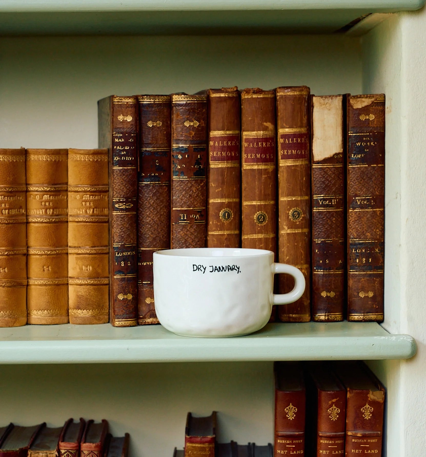 Dry january Cappuccino Mug
