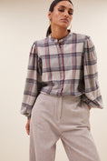 Load image into Gallery viewer, day check blouse
