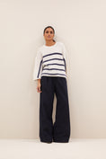 Afbeelding laden in Galerijviewer, fleur stripe  pullover
