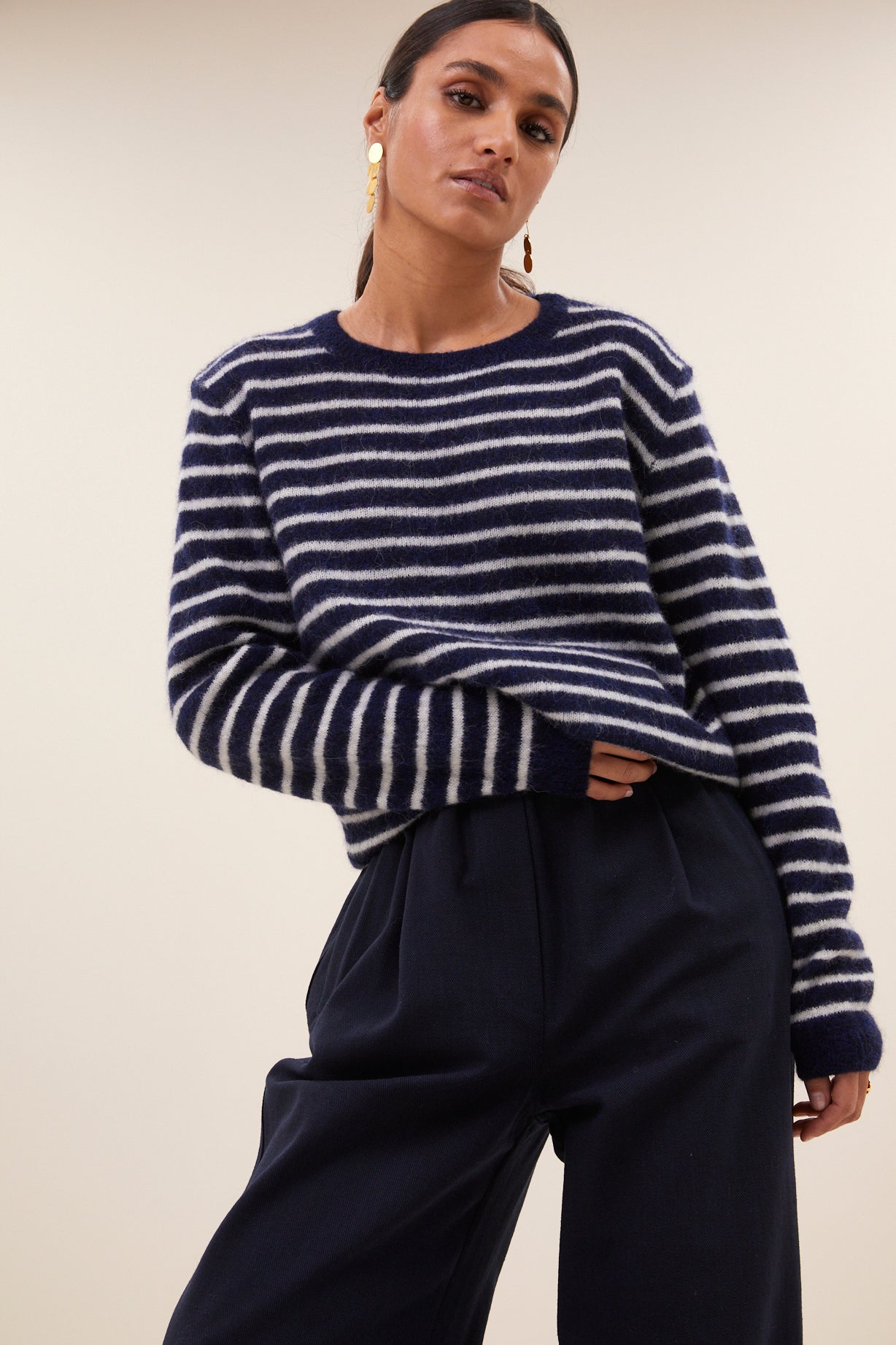 benny stripe pullover