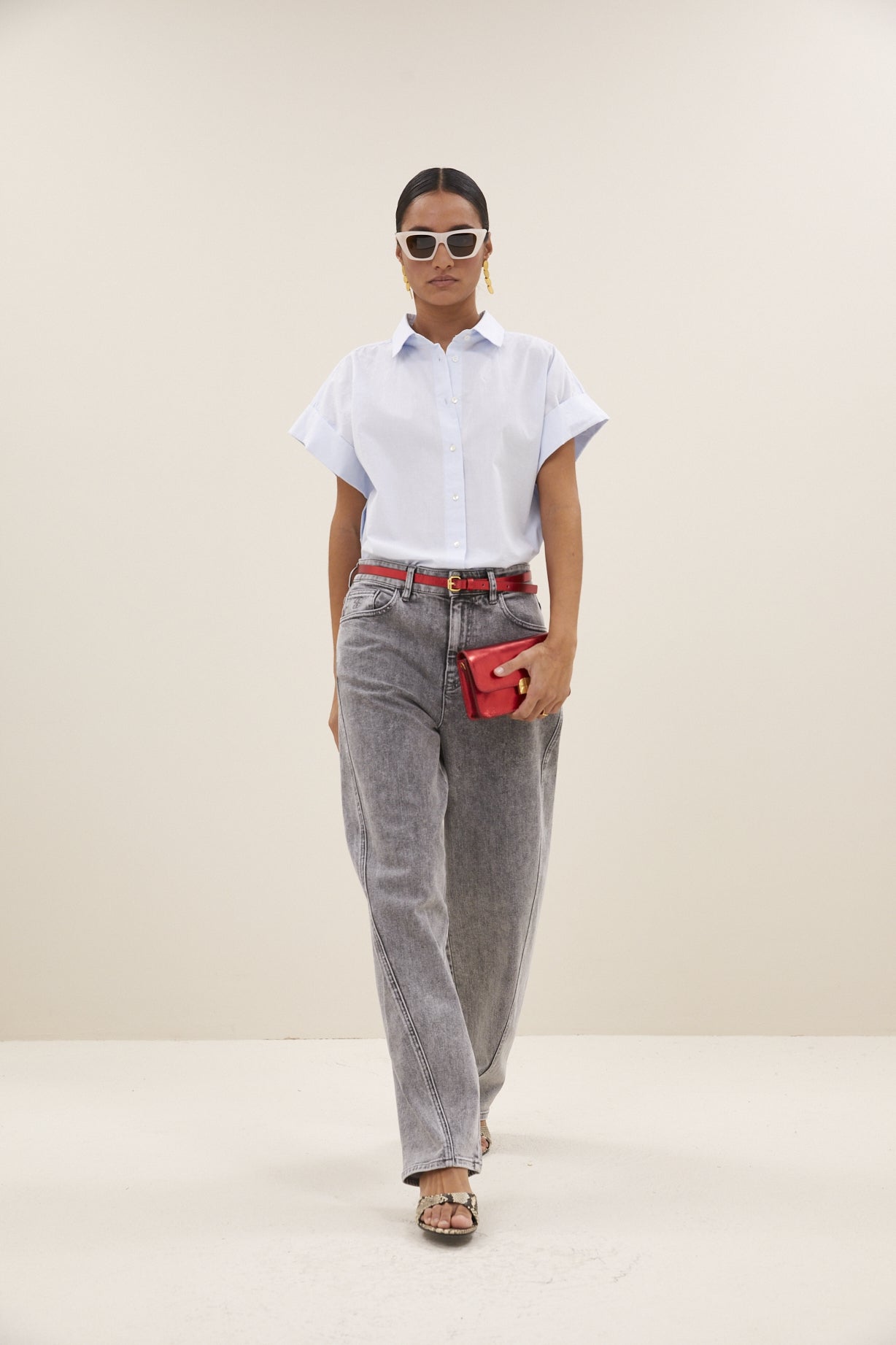 begum grey pants