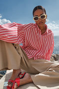 Afbeelding laden in Galerijviewer, sarah short stripe blouse
