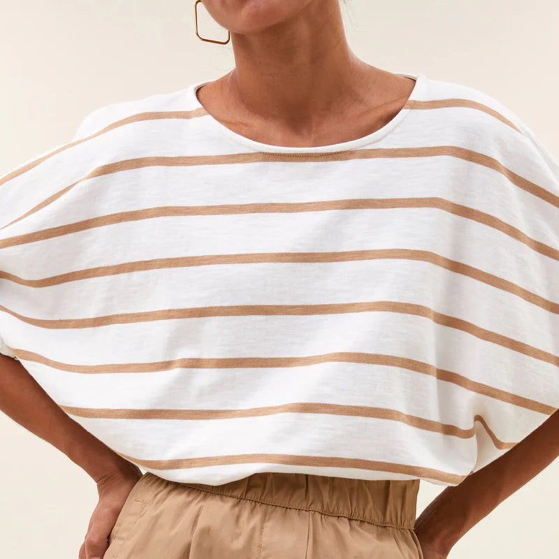 merle heavy flame stripe top