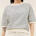 Afbeelding laden in Galerijviewer, neva heavy jersey stripe top
