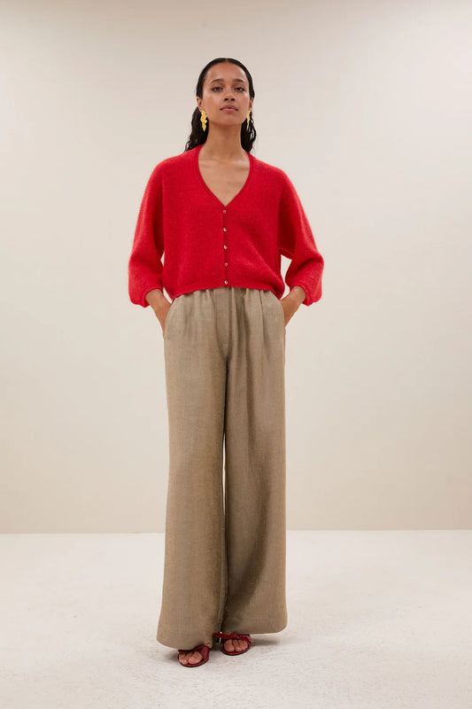 indra cardigan | lollipop