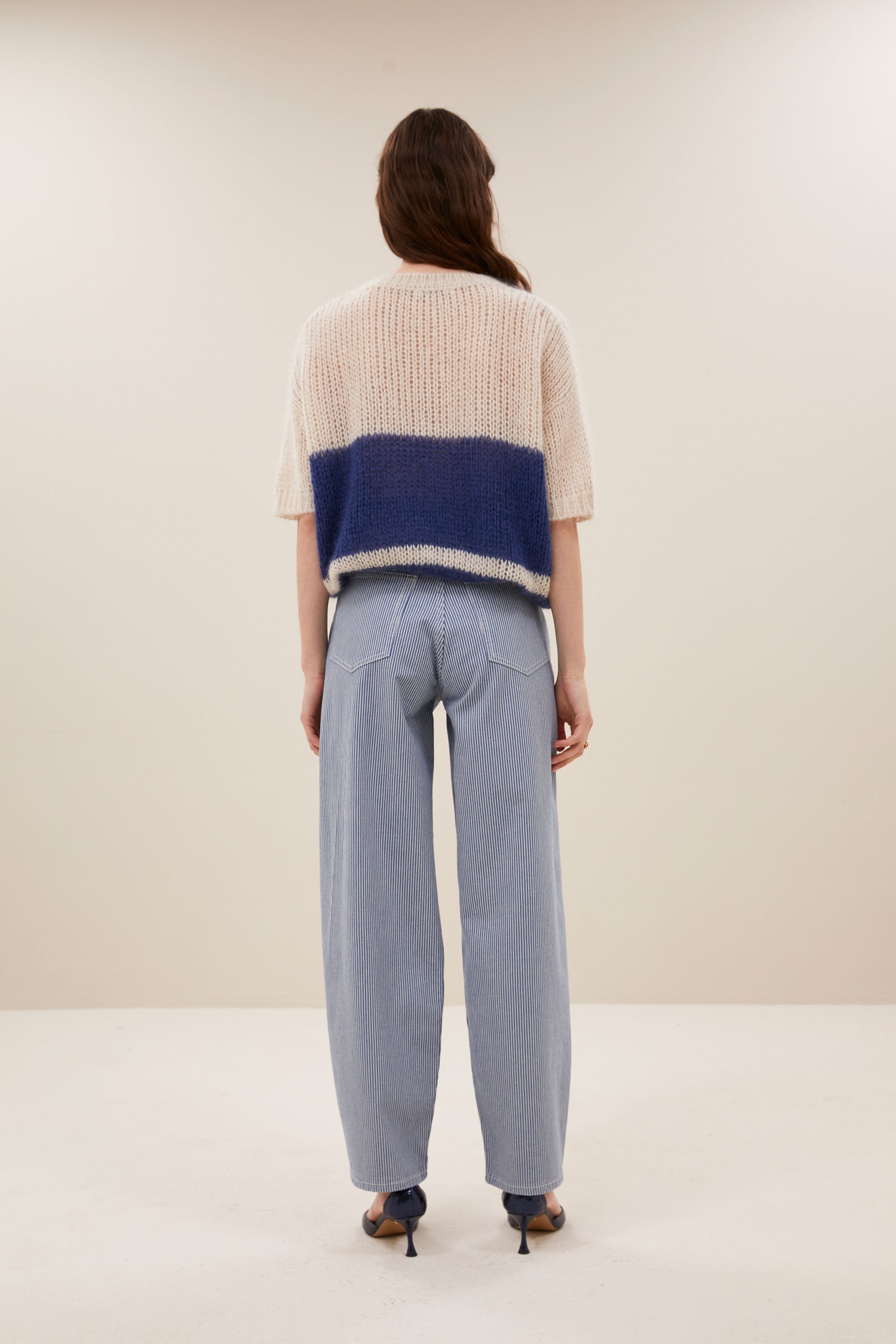 nino vintage stripe pullover