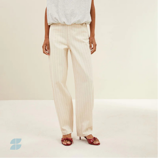 lew silver stripe pants
