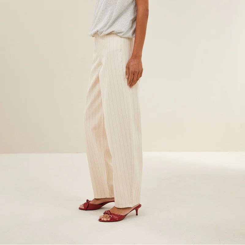 lew silver stripe pants