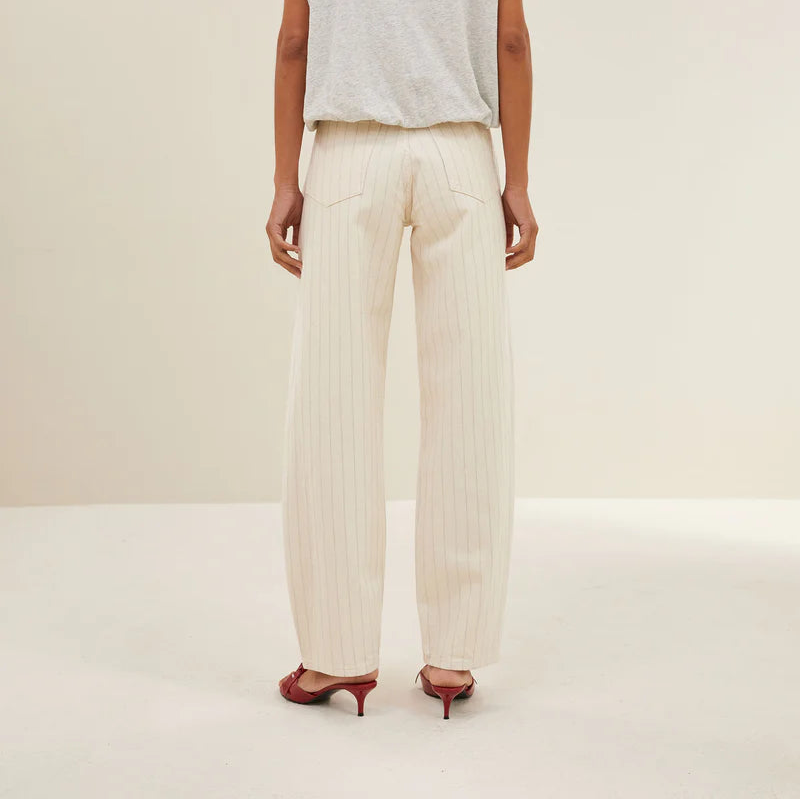 lew silver stripe pants