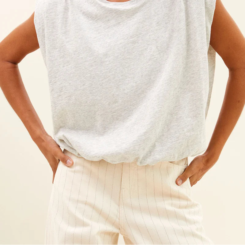 lew silver stripe pants