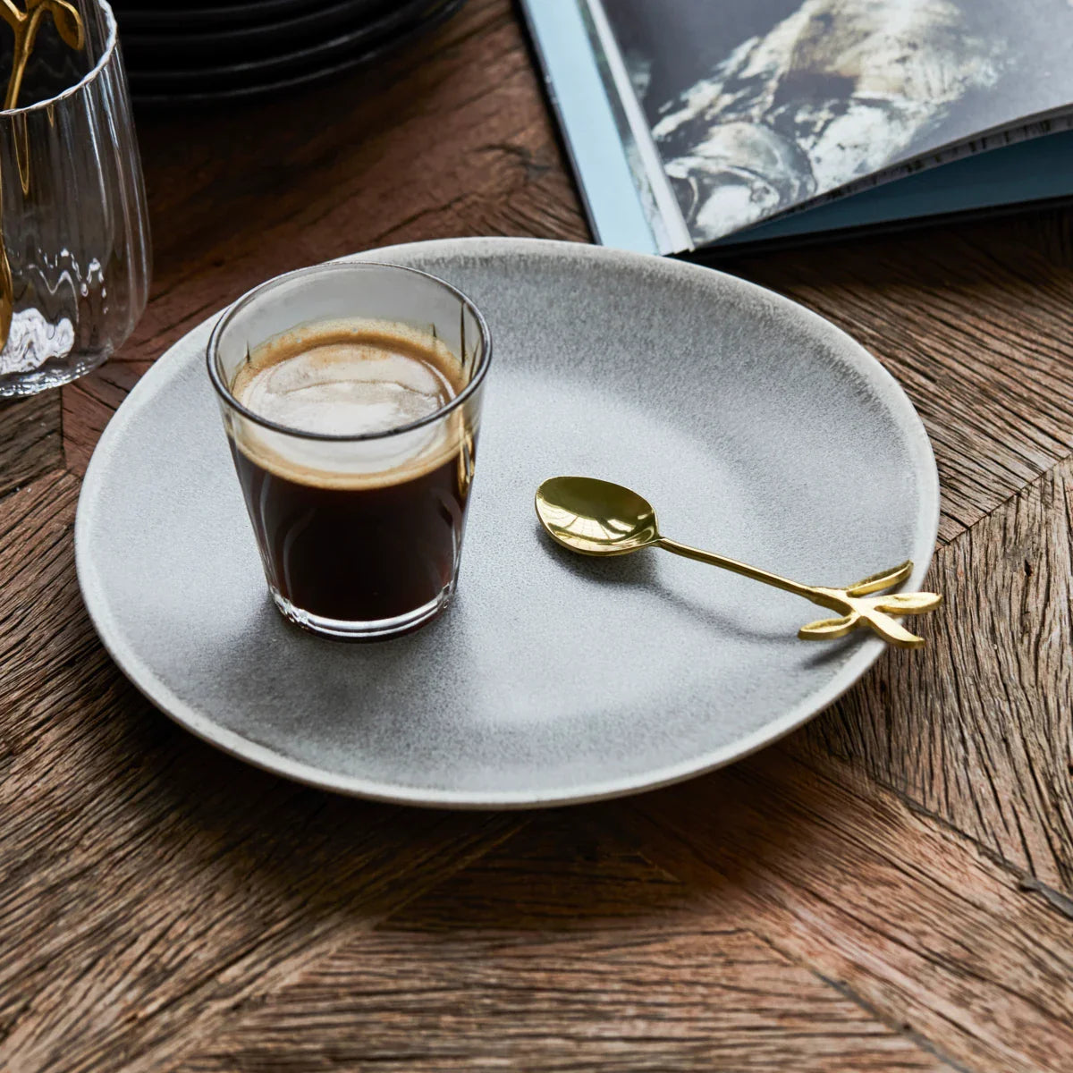 Brass, tea spoon HD