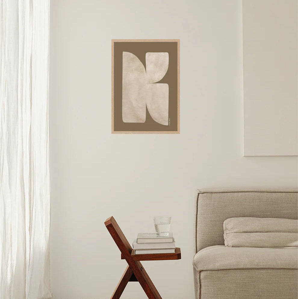 Arte Bohemio Poster | Brown