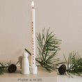 Afbeelding laden in Galerijviewer, Taper kaars Merry Christmas
