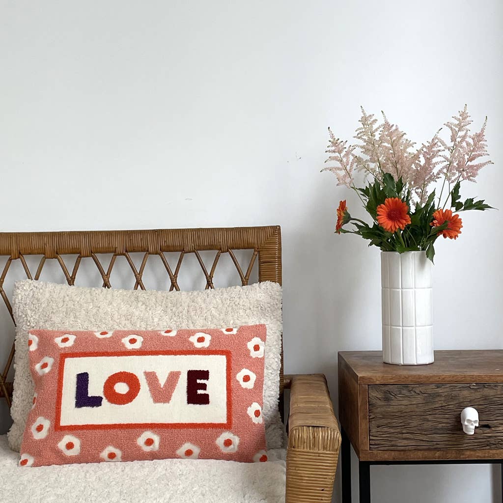 Tegel vaas D10,5 H23cm