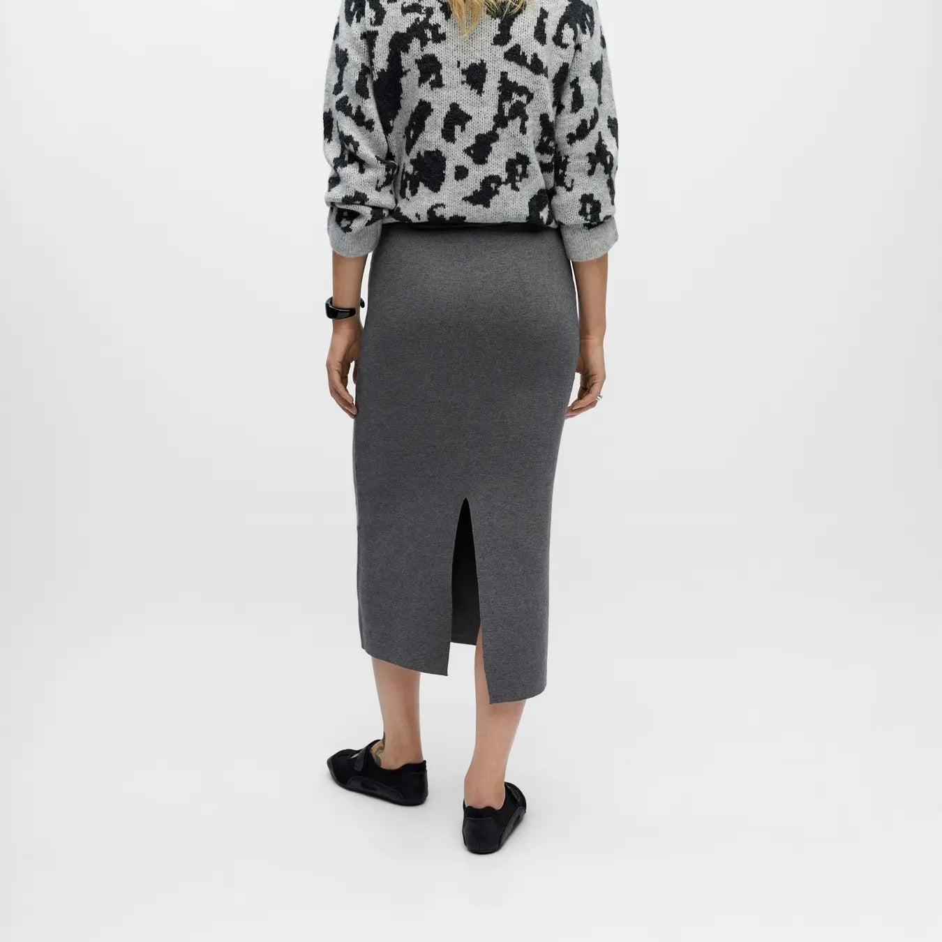 OBJREYNARD HW KNIT SKIRT NOOS