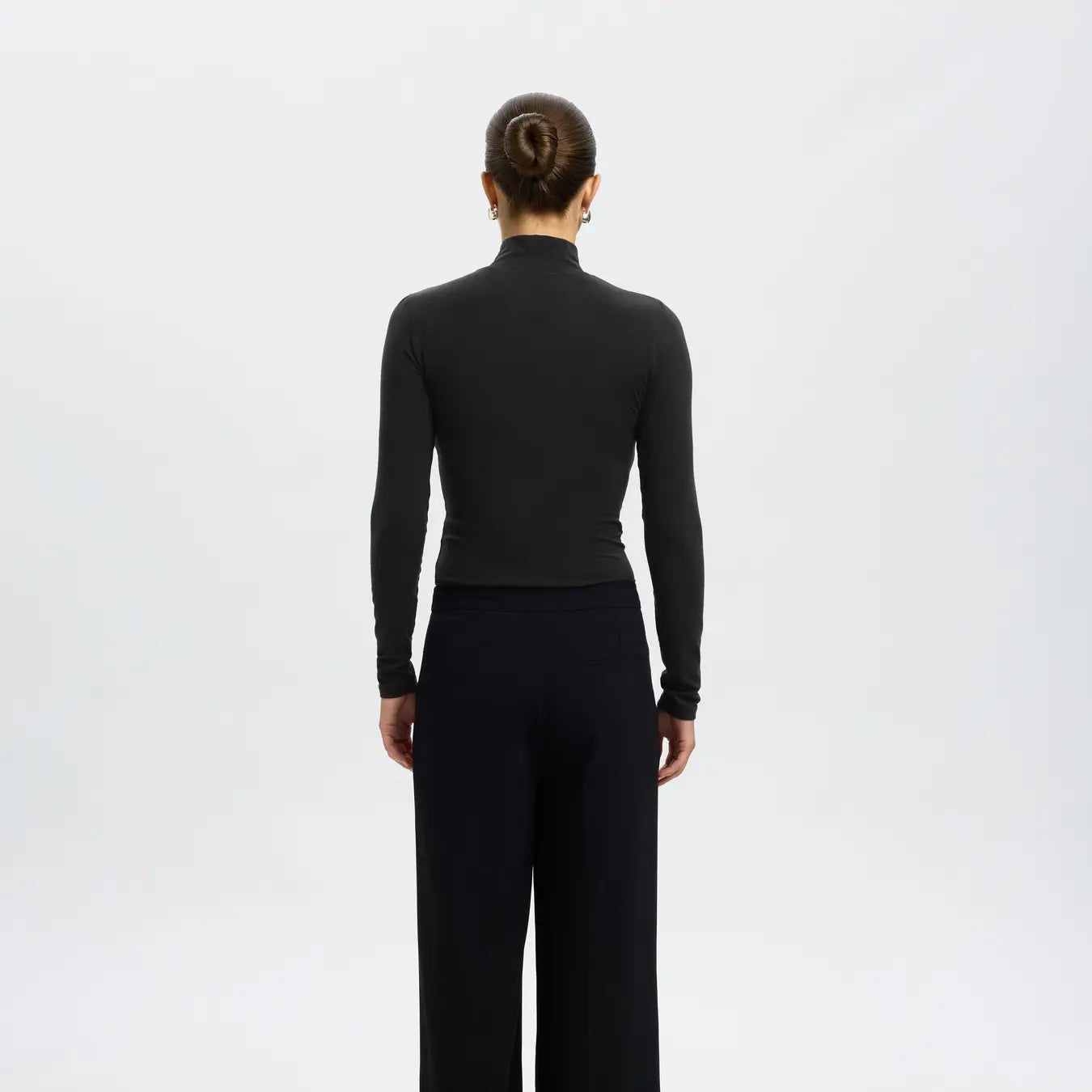 SLFMANJA LS HIGH NECK NOOS