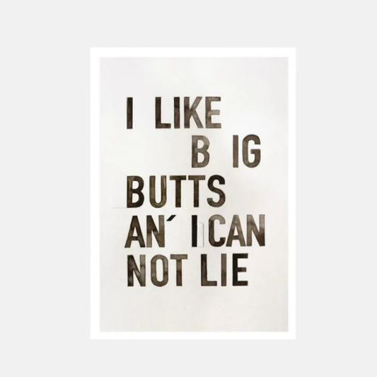 Postcard - Big Butts