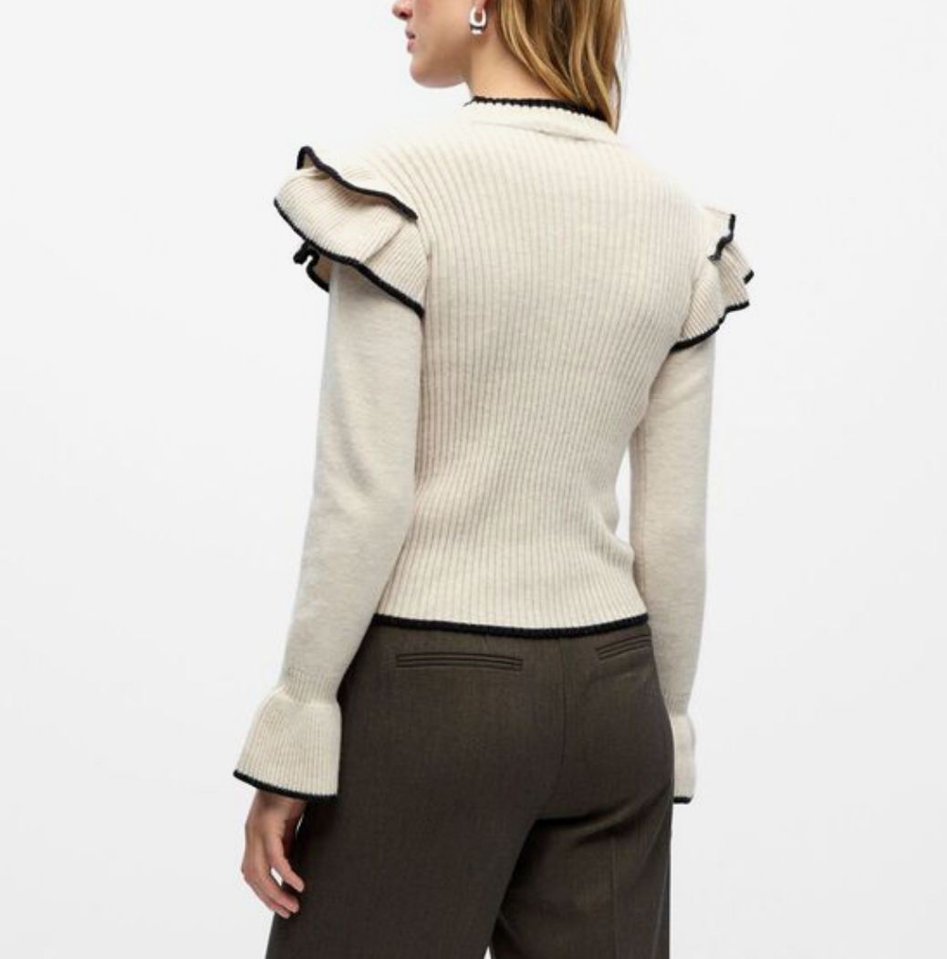 OBJAKI L/S RE NEW KNIT PULLOVER 142 DIV