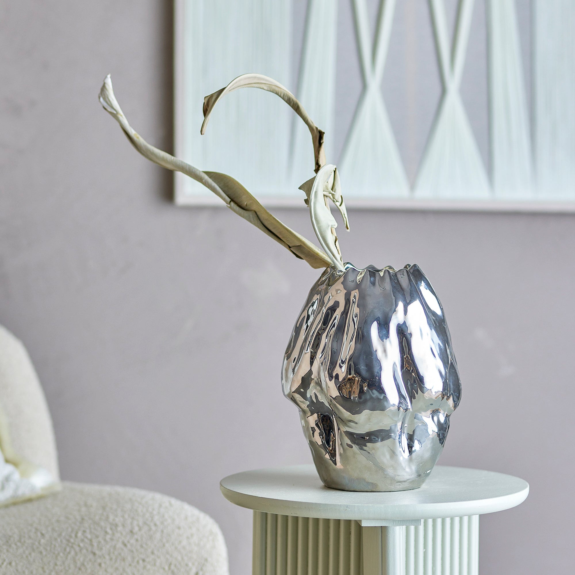 Bobby Silver Vase