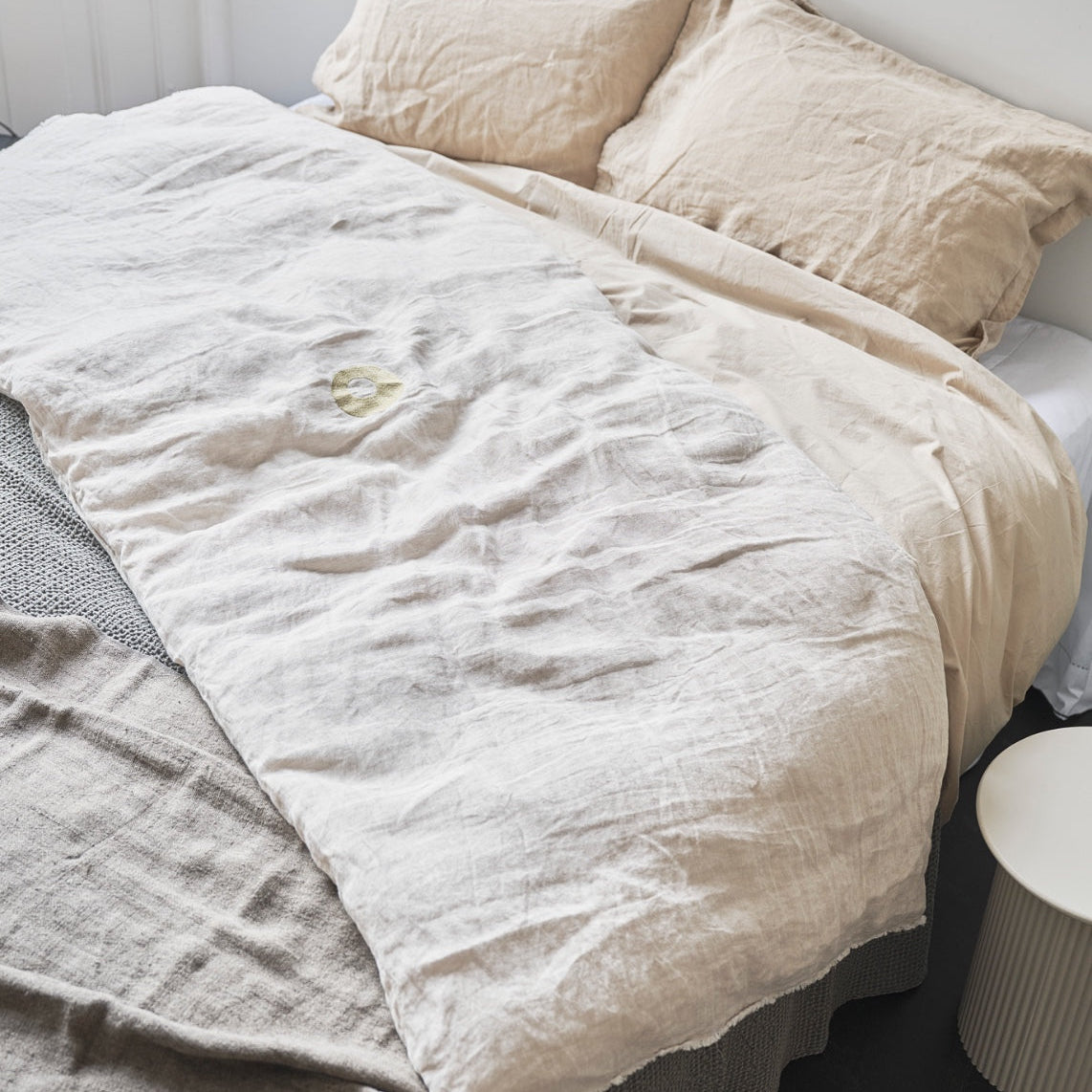 Cozy Cover Zand Circle Goud