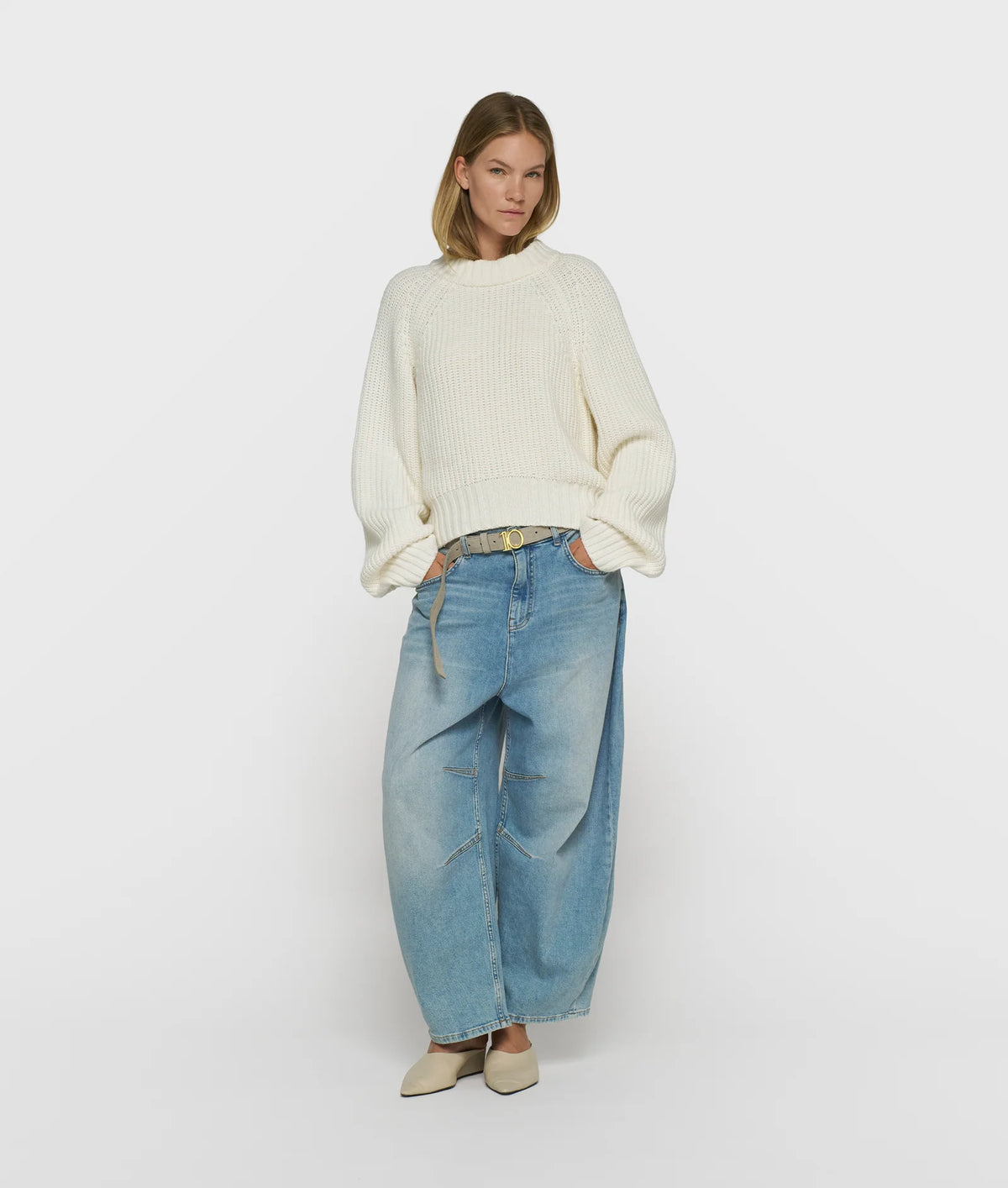 rib knit sweater