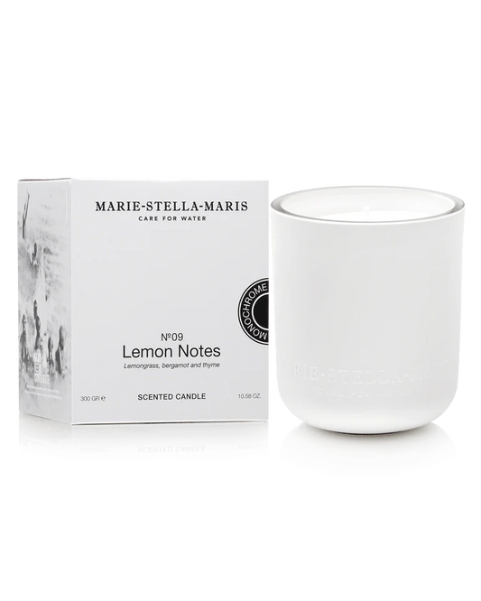 Luxury scented candle (refillable) No.09 Lemon Notes