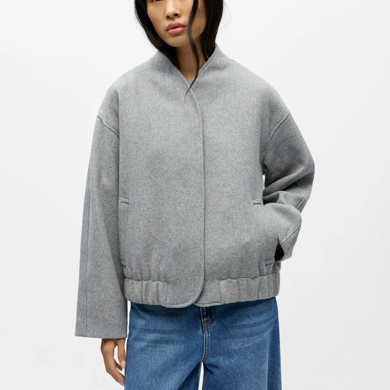 OBJPISA LO SHORT BOMBER JACKET DIV