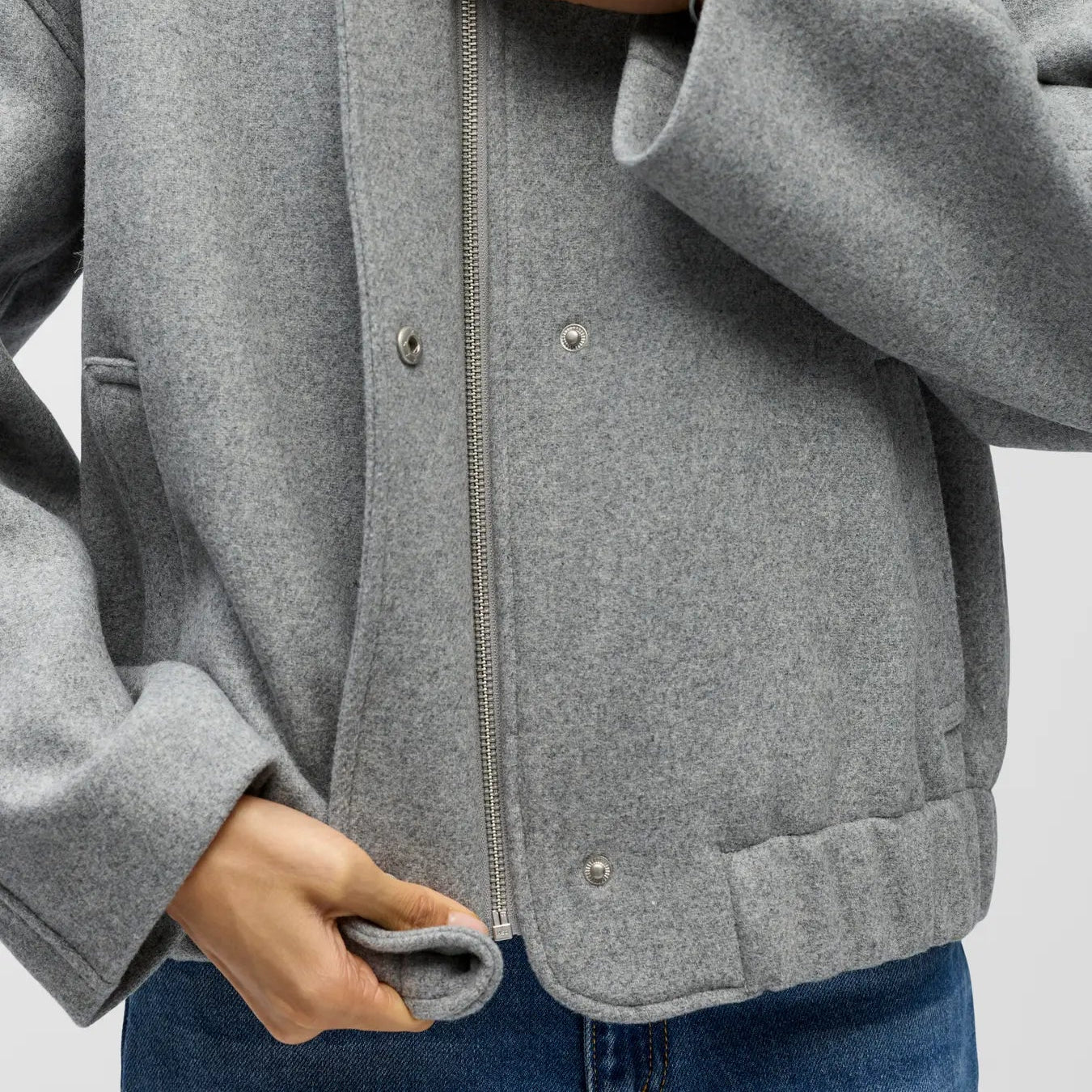 OBJPISA LO SHORT BOMBER JACKET DIV