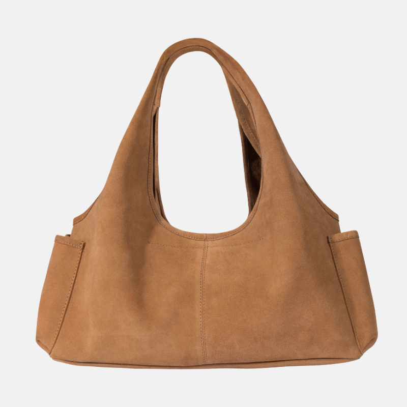 suede shoulder bag