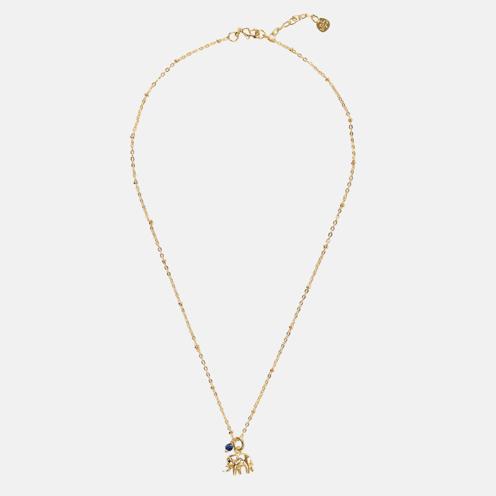 Convinced Lapis lazuli necklace gold chain