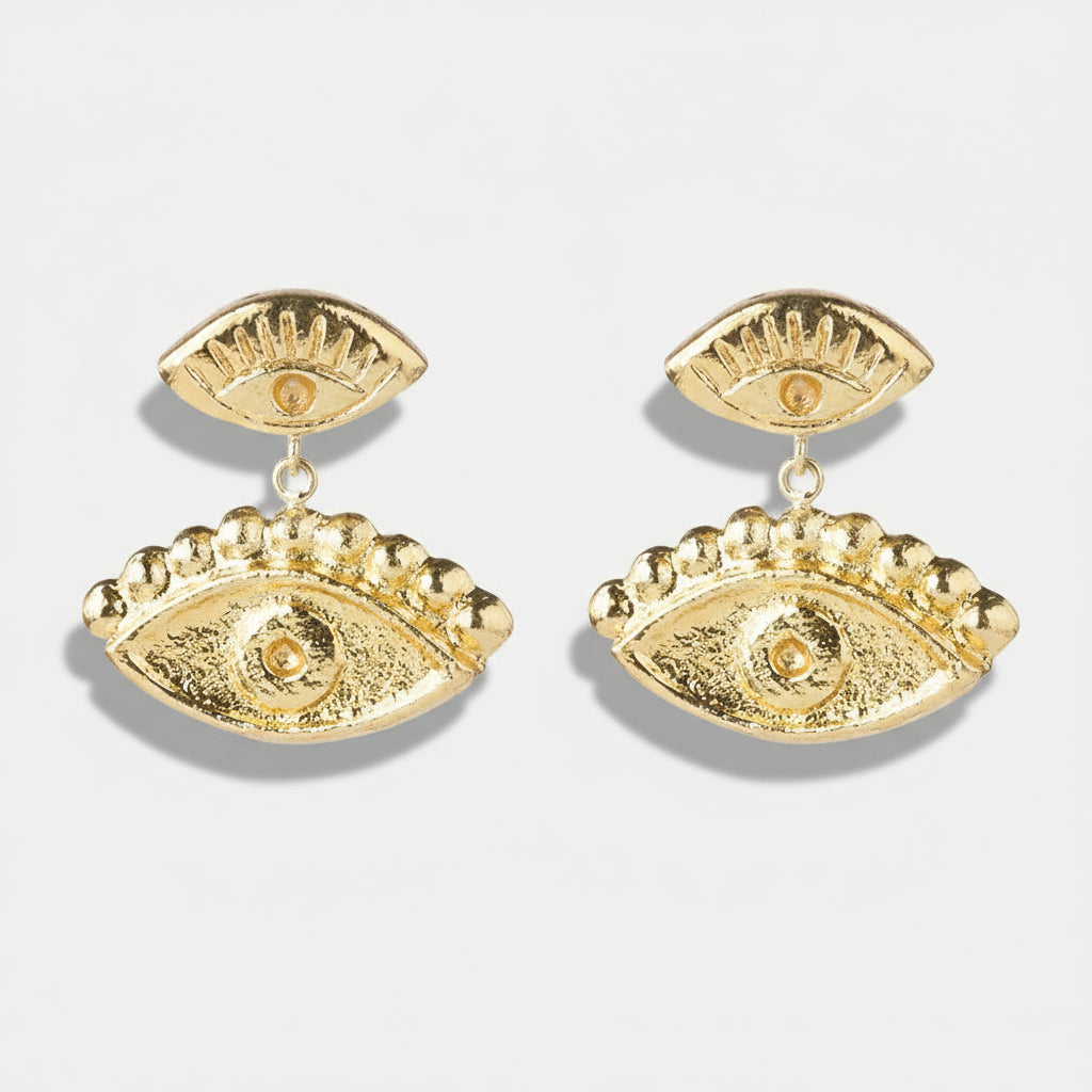 Paradise eyes earrings Gold